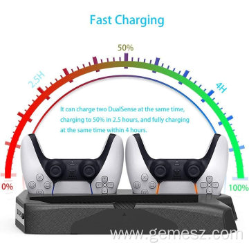 Vertical Charging Stand With Cooling Fan For PS5